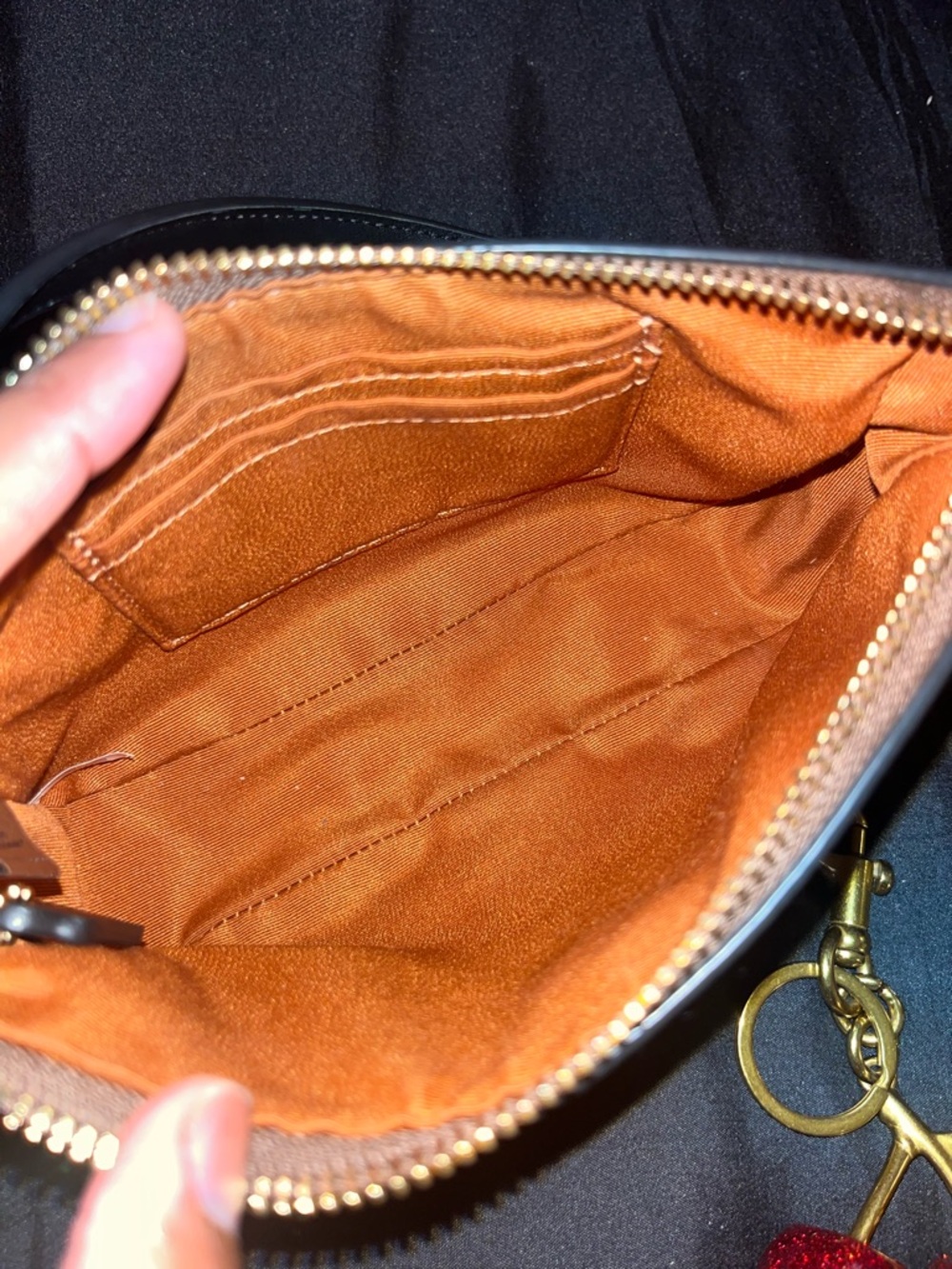 Coach Nolita 19 Signature Canvas Shoulder Bag with Cherry Charm - Picture 2 of 4